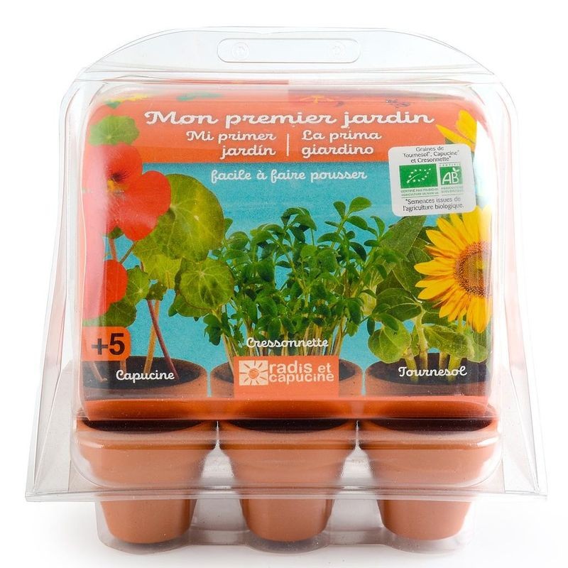 Mini serre 6 pots