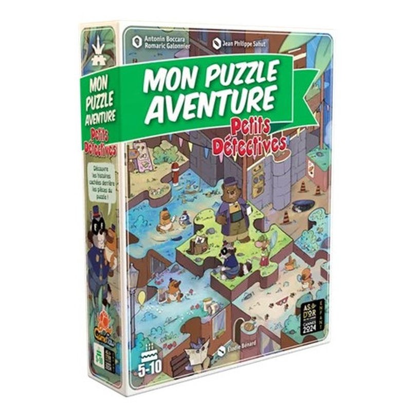 Mon puzzle aventure: Petits détectives