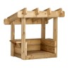 Cabane refuge en bois
