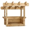 Cabane refuge en bois
