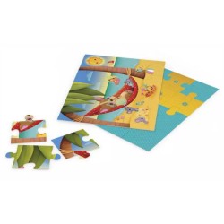 Loki à la plage (puzzle 12 pièces)