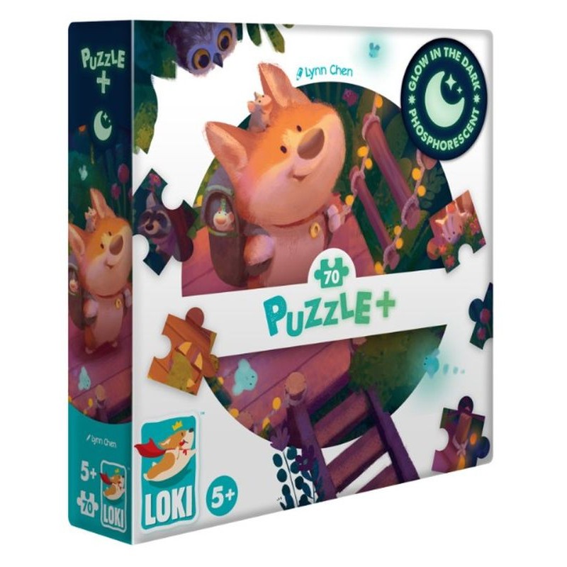 Loki explore la cabane (puzzle 70 pièces)