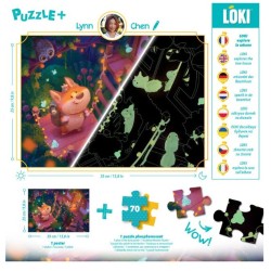 Loki explore la cabane (puzzle 70 pièces)