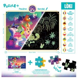 Loki regarde le Feu d'Artifice (puzzle 12 pièces)