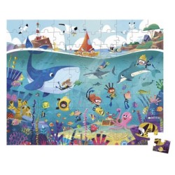 Les fonds marins (puzzle 100 pièces)