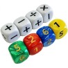 Lot de 8 dés maths