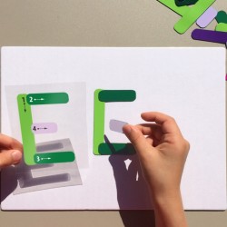 J'apprends à dessiner l'alphabet majuscule
