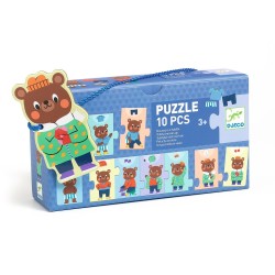 Puzzle frise - Nounours...