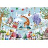 Puzzle Animaux Acrobates