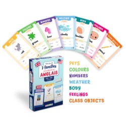 Mon jeu de 7 familles pour débuter en anglais CE1-CE2