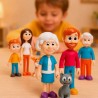 Famille 8 figurines - Miniland