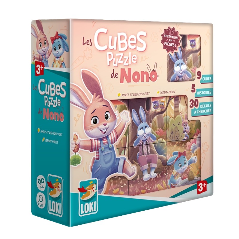 Les cubes puzzle de Nono