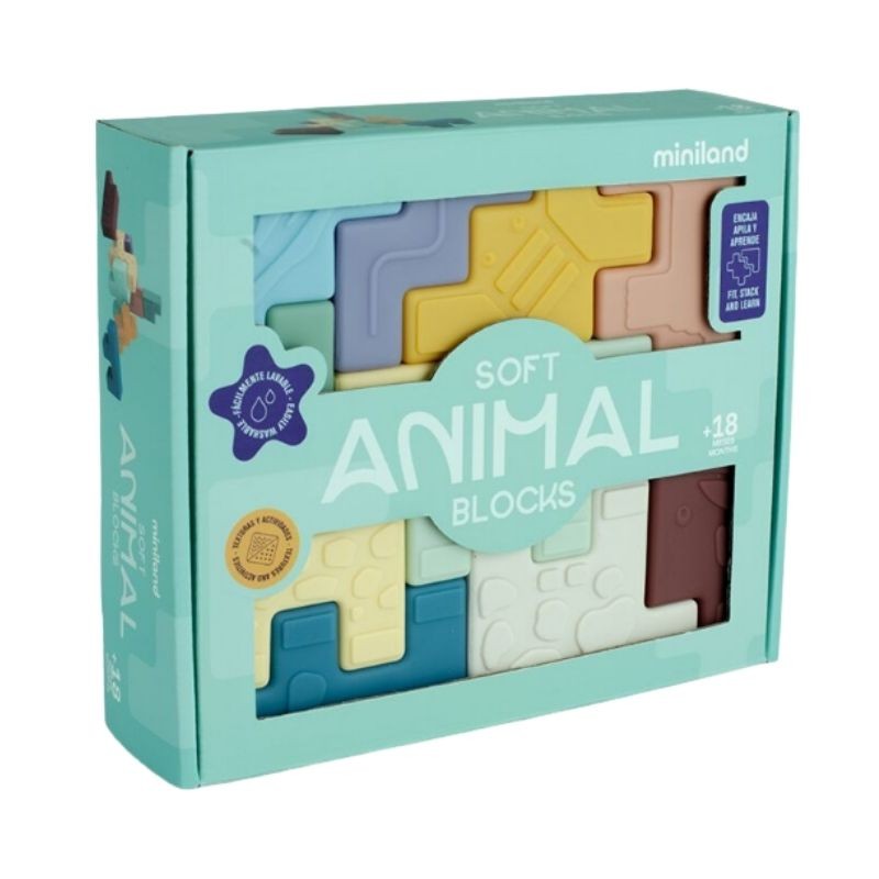Soft animal blocks
