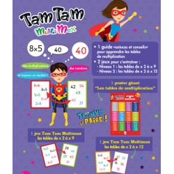 Tam tam Multimax - Coffret Multiplication