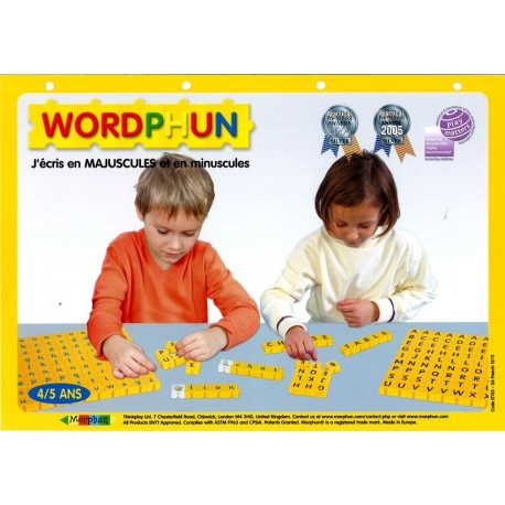 Morphun lettres, fiches 4/5 ans Morphun lettres, fiches 4/5 ans